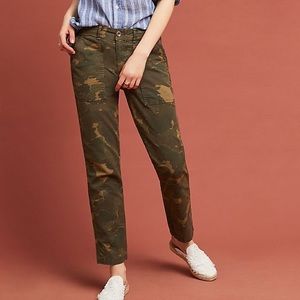 Anthropologie Wanderer Camo Pants